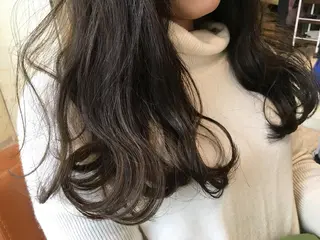 ロング カラー nakahara madokaのヘアスタイル