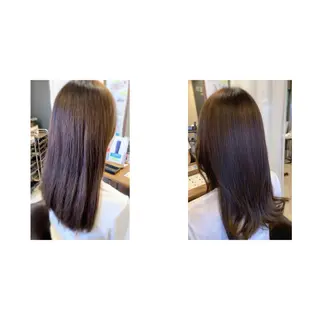 セミロング カラー ✨縮毛矯正✨髪質改善 ナカシマ ユミのヘアスタイル