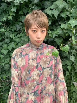 ショート ill 天神　西通り所属・山本 晶大のヘアスタイル