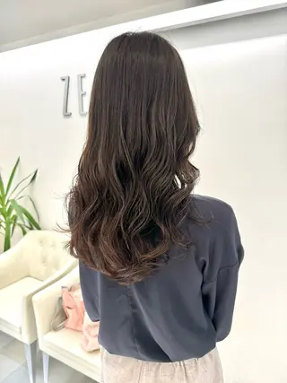 ロング パーマ ZENKO表参道店所属・デジタルパーマ 🌀ボブ　萩原　龍のヘアスタイル