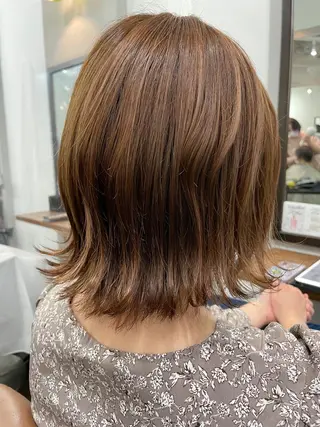 ミディアム カラー 【店長】小久保 淳平のヘアスタイル