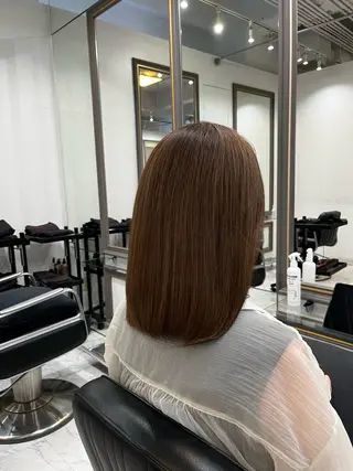ミディアム カラー ⠀ 那月のヘアスタイル