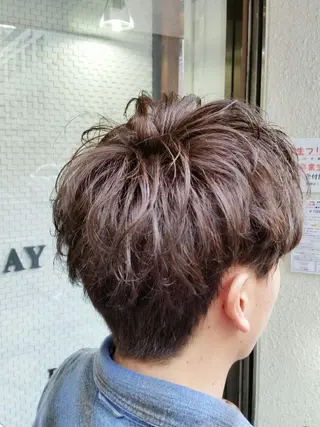 ショート メンズ 山中 誠一朗のヘアスタイル