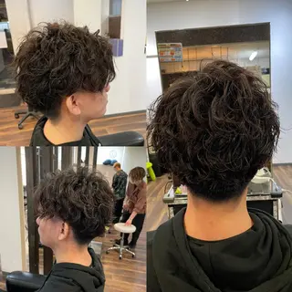 パーマ メンズ Leggu所属・木田 智大のヘアスタイル