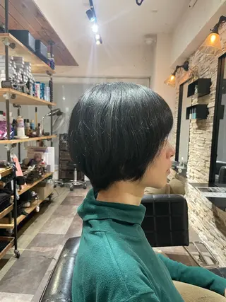 ショート かりん髪質改善 /メンズカットのヘアスタイル