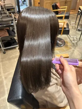 セミロング La bonheur hair reve 池袋店所属・🐈‍⬛ マナカ🐈‍⬛のヘアスタイル