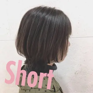 ショート カラー 斉藤 貴也のヘアスタイル