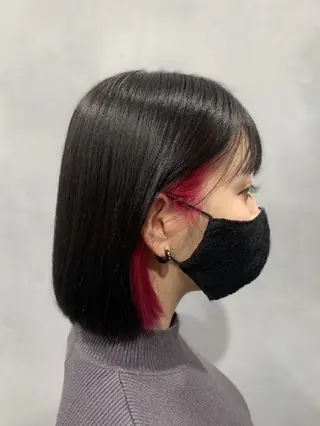 カラー 🍀☘️阿部 誉叶☘️🍀のヘアスタイル