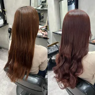 ロング カラー ヘアアレンジ ar+ ❤︎ maiのヘアスタイル