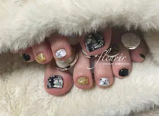 ネイル フルリール 【プライベートサロンのネイルデザイン