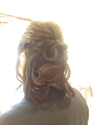 ヘアアレンジ 似合わせカラー✨人気 荻窪🌈川端風子のヘアスタイル