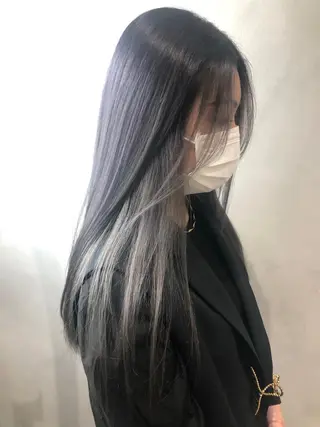 ロング 中嶋 彩乃のヘアスタイル