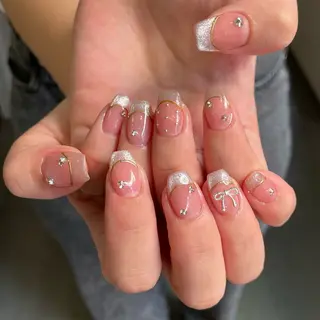 ネイル By moonネイル 🌷ワンホン/韓国風のネイルデザイン