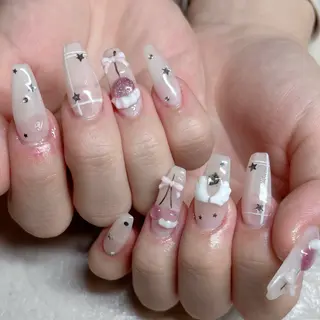 ネイル mimi 高石桃朱のネイルデザイン