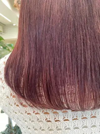 セミロング カラー ボブ/インナーカラー /眉毛/Miyuのヘアスタイル