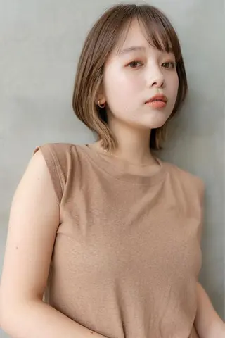 ミディアム カラー 🉐レイヤー/塩見 弘樹🉐渋谷のヘアスタイル