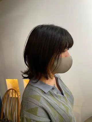 ミディアム カラー メイクス表参道所属・ショート/ボブ 矢野湧也のヘアスタイル