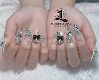 ネイル BAMBOO BLISS 研修用のネイルデザイン