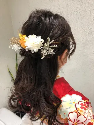 ヘアアレンジ 阿部 美咲のヘアスタイル