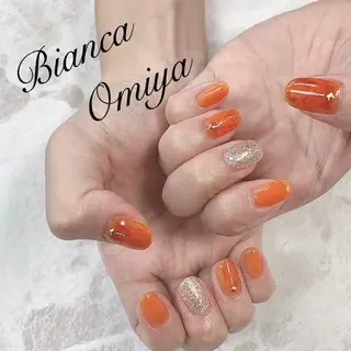 ネイル ネイルサロンビアンカ 大宮店長 モリサワのネイルデザイン