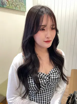 ロング 韓国／大宮／レイヤー 🤍AYA🤍のヘアスタイル