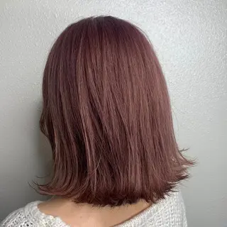 セミロング カラー パーマ ヘアアレンジ メンズ キッズ ネイル マツエク・マツパ Hair & make Lamp所属・梅田のブリーチ特化 美容師KAI🥰のヘアスタイル