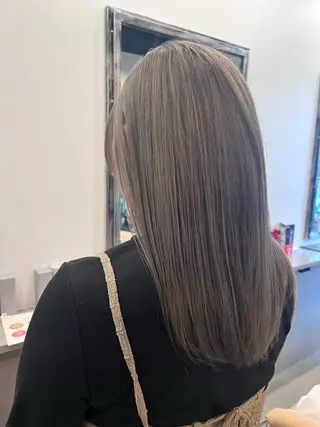 セミロング カラー dogstar小林諒 レイヤー/パーマのヘアスタイル