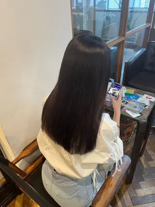 ロング カラー HOMIE TOKYO所属・sora / 渋谷 / ハイトーンのヘアスタイル