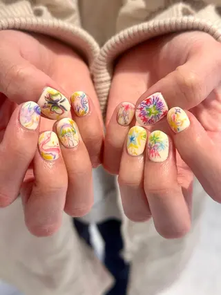 ネイル ハイトーン特化 pepe🎀のヘアスタイル