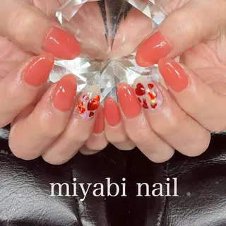ネイル miyabi nail 桂川駅近くのネイルデザイン