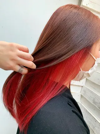 ロング カラー ヘアアレンジ 指名支持率NO.1 スタイリストのヘアスタイル