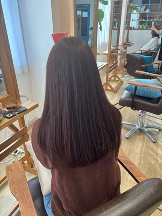 ロング カラー RINNO🌷艶髪/ 透明感&艶カラーのヘアスタイル