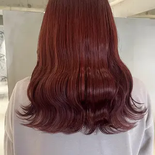 ロング カラー カジュアルを女っぽく 𝗮𝘆𝗮𝗰𝗼のヘアスタイル