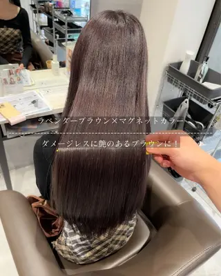 ロング カラー Grow by NYNY 坂本 理輝のヘアスタイル