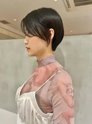 ショート minami🪷 暖色カラーのヘアスタイル