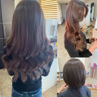 ロング カラー ヘアーサロンaxia所属・上田 英樹のヘアスタイル