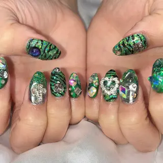 ネイル Nail ヌシん家 AKANEのネイルデザイン