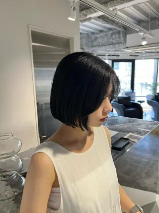 ショート 店長/レイヤーカット /大東悠生のヘアスタイル