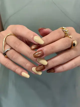 ネイル kiii.__ ✴︎*のネイルデザイン