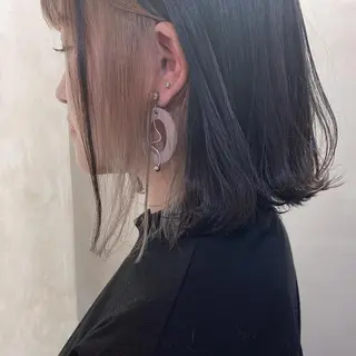 ショート カラー ヘアアレンジ stylist/蛯谷 珠里のヘアスタイル