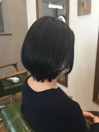 ミディアム 【gene 高円寺】 成沢　仁臣のヘアスタイル
