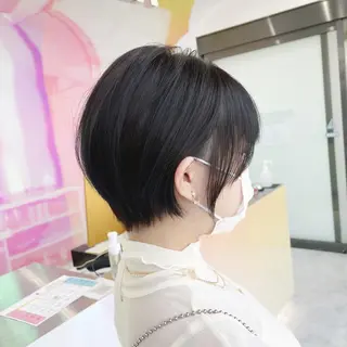 ショート YUZA grow HAIR 札幌所属・韓国ヘア指名率 No. 1小堀京介のヘアスタイル