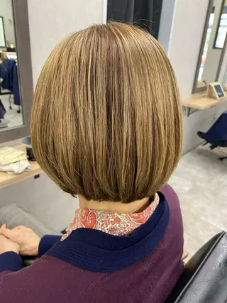 ショート カラー tetote天王寺店所属・SHOTA 大人ショートのヘアスタイル