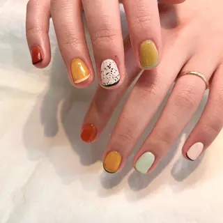 ネイル 新井 ひなののネイルデザイン