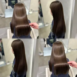 ロング 阿倍野/髪質改善 /縮毛矯正/坪田幸広のヘアスタイル