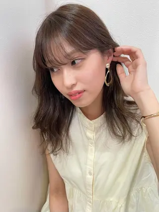 ロング カラー 佐藤 魁人のヘアスタイル