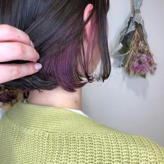 ミディアム 松佐 ゆかりのヘアスタイル