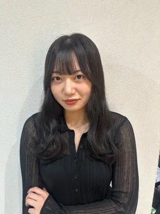 セミロング カラー 🪞個室サロン/韓国 艶髪/keito🪞のヘアスタイル