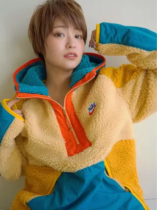 ショート カラー WHOLE所属・花井 啓好のヘアスタイル