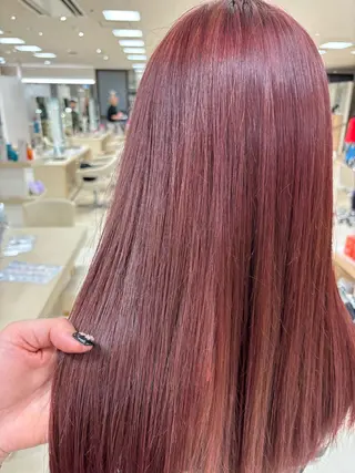 カラー 🎀暖色カラー/透明 感カラー/ひな🎀のヘアスタイル